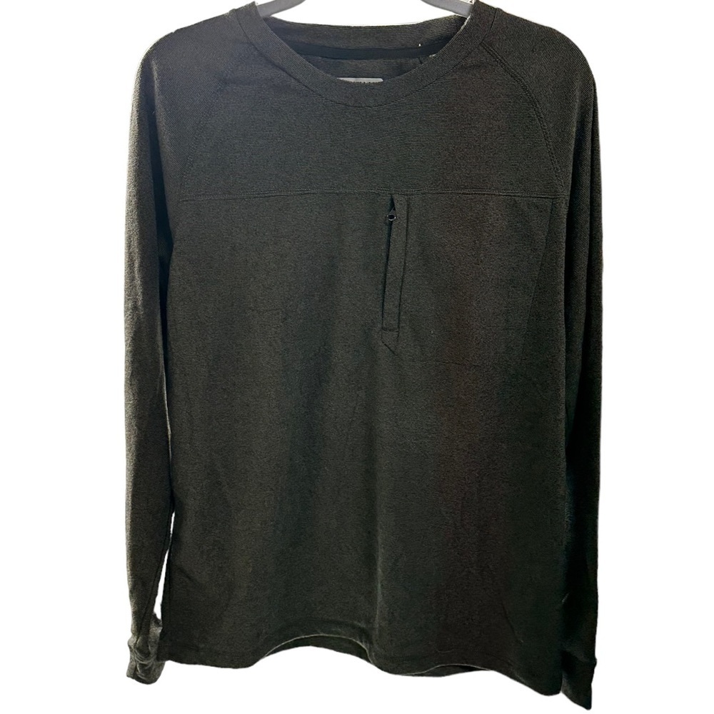 Magellen Outdoors adventure gear fleece crew pullover m